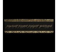 Weta Collectibles Lord of The Rings Leather Bookmark The One Ring Inscription