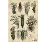 WETA Workshop - Impresión artística de La trilogía del Señor de los Anillos - Ents of Fangorn Forest