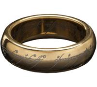 WETA Workshop - Lord of The Rings - LOTR™ The One Ring™ (Gold Plated Tungsten with Elvish Runes), tamaño 10