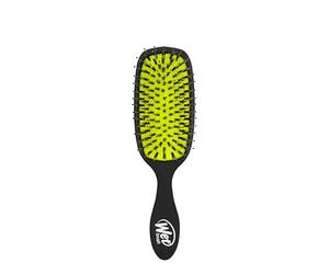 WetBrush - Cepillo potenciador de brillo con Intelliflex suave y cerdas naturales de jabalí para ayudar a distribuir los aceites naturales del cabello, Wet Brush Detangler es suave con el cabello,