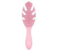WetBrush Go Green Biodegradable Detangler Hairbrush Soft Intelliflex Bristles Pan Free Brushing All Hair Types Pink