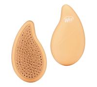 WetBrush Go Green Palm Desenredante con cerdas Intelliflex ultra suaves para separar suavemente los nudos con facilidad, forma única para un ajuste cómodo de la palma, impregnado con aceite de coco