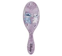 WetBrush Original Detangler Hair Brush with Ultra Soft Intelliflex Bristles to Gently Separate Knots With Ease, Wet Brush Detangler Is Gentle on Hair, For All Hair Types, Disney Love, Lilo and Stitch