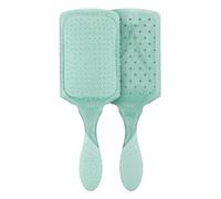 WetBrush Pro - Desenredante de remo, edición limitada Hydro Tie Dye, verde azulado, cabeza 20% más grande con cerdas IntelliFlex, diseño Aquavent