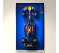 WETCEAOM Marco para Lego Technic F1 Oracle Red Bull Racing RB20 Coche 42206, Wall Display Frame for Adult Collectibles - Ideal para decoración temática de la F1, hogar u oficina.