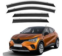 WETCL 4 Piezas Coche Deflectores Cortavientos, para Renault Captur 2019-2023 Deflectores Aire, Cortavientos Ventana Coche Derivabrisas Deflectores