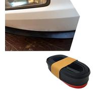 WETCL Alerón Delantero del Coche para Peugeot 208 2012-2018, Reducir la Resistencia del Coche Parachoques Delantero Spoiler Labio de Parachoques Delantero 2.5m,D