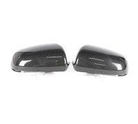 WETCL Carcasa Retrovisor para Audi A4 B6 B7 8E 8H 2002-2009, Impermeable Cubierta para Espejo Retrovisor Izquierdo y Derecho Accesorios,Carbon Fiber