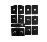 WETCL Coche Pegatinas Botones para Audi A6/A6L Q7, Pegatinas de Reparación para El Botón Durable Interruptor Calcomanías Adhesivos