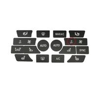 WETCL Coche Pegatinas Botones para BMW 5 Series F10 F11 F18 2010-2017, Pegatinas de Reparación para El Botón Durable Interruptor Calcomanías Adhesivos,Style C 16pcs with Off