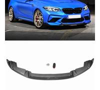 WETCL Lip Parachoques Delantero,para BMW F87 M2 Competition 2019-2021,Coche Parachoques Delantero Labio Divisor Difusor Trim Kit lip Spoiler Delantero Frontal,Carbon Fiber Exterior