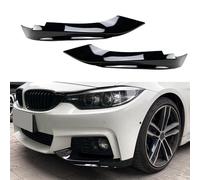 WETCL Lip Parachoques Delantero,para BMW Serie 4 F32 F33 F36 M-Tech 2014-2020,Coche Parachoques Delantero Labio Divisor Difusor Trim Kit lip Spoiler Delantero Frontal