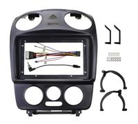WETCL Marco Radio Coche para Volkswagen Beetle 2004-2010, Marco Salpicadero Durable Kit de Embellecedor Radio de Coche Accesorios,Surface Frame + Power Cord