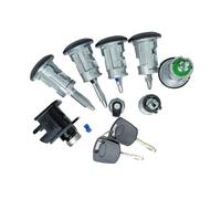 WETKUNSRUM AL116 2T1AV22050AD Juego DE Bloqueo Completo Interruptor DE Encendido Cerradura DE Puerta Izquierda Derecha Cerradura DE Maletero Apto for Ford Transit Connect 2002-2013 8PCS