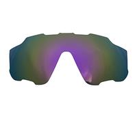 Wetnenss Lentes de repuesto para gafas de sol Oakley Jaw-breaker OO9290/1.5 mm polarizadas/fáciles de instalar (morado)