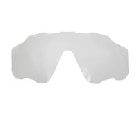 Wetnenss Lentes de repuesto para gafas de sol Oakley Jaw-breaker OO9290, polarizadas de 1,5 mm, fáciles de instalar (transparente no polarizado)