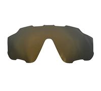 Wetnenss Lentes de repuesto para gafas de sol Oakley Jaw-breaker OO9290, polarizadas de 1,5 mm, fáciles de instalar (oro K)