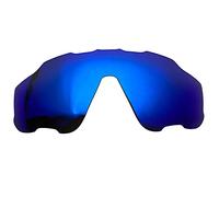 Wetnenss Lentes de repuesto para gafas de sol Oakley Jaw-breaker OO9290, polarizadas de 1,5 mm, fáciles de instalar (mismo azul)