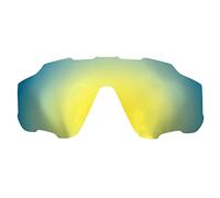 Wetnenss Lentes de repuesto para gafas de sol Oakley Jaw-breaker OO9290, polarizadas de 1,5 mm, fáciles de instalar (dorado)