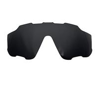Wetnenss Lentes de repuesto para gafas de sol Oakley Jaw-breaker OO9290, polarizadas de 1,5 mm, fáciles de instalar (negro)
