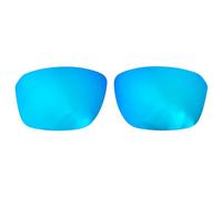 Wetnenss Lentes de repuesto para gafas de sol Oakley Split Shot OO9416/1,5 mm polarizadas/fáciles de instalar (azul)