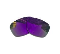 Wetnenss Lentes de repuesto para gafas de sol Oakley Split Shot OO9416/1,5 mm polarizadas/fáciles de instalar (morado)