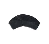Wetnenss Polarized Replacement Lens Fit Oakley Half Jacket 2.0 XL OO9154 Sunglass-Anti-Scratch|Impact-Resistant|Perfectly Fit(59,5 x 45,7 mm-1,5 MM-Black-Polarized)