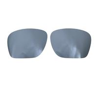Wetnenss Repuesto para gafas de sol Oakley Sylas OO9448 de 57 mm, polarizado de 1,5 mm, fácil de instalar (plateado)