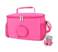 Wetry Bolsa de Transporte para Toniebox, Compatible con FABA - Cuentacuentos, Portátil, Bolsa única (Rosa)