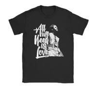 weUGHe2ND3 Canserbero-All-We-Need-Is-Love-T-Shirts-s-Novelty-T-Shirt-Crew-Neck