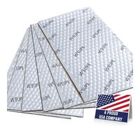 WEUPE Alfombrilla amortiguadora de sonido para automóviles, 80 mil 18 pies cuadrados, amortiguador de sonido automotriz de butilo, material de amortiguación de aislamiento de ruido para maletero