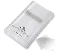 Wevac Bolsas de Vacio Alimentos, 100 Bolsas 28x40cm Bolsas Envasar al Vacio Alimentos Gofradas para Selladora Bolsas de Plastico, Preparación de Comidas y Cocina Sous Vide, BPA Free