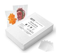 Wevac Core - Bolsas selladoras al vacío para Alimentos, 45 CS, 20 x 25 cm, Bolsa de Almacenamiento con Textura Resistente, Bolsas de vacío Ideales para cocinar, hervir y Preparar Comidas al vacío