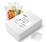 Wevac Core - Bolsas selladoras de Alimentos al vacío, 200 Unidades, 15 x 25 cm, Resistentes y texturizadas, Ideales para cocinar, hervir y Preparar Comidas al vacío