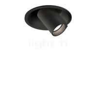 Wever & Ducré Bliek Petit Round 1.0, foco parcialmente empotrado LED, negro - 2.700 K
