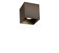 Wever & Ducré Box 1.0, lámpara de techo LED, bronce - dim to warm - regulable por corte de fase