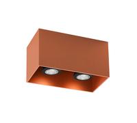 Wever & Ducré Box 2.0, lámpara de techo, cobre