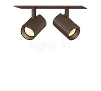 Wever & Ducré Ceno 2.0, foco parcialmente empotrado LED, bronce - 2.700 K