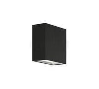 Wever & Ducré Central 2.0, lámpara de pared LED Outdoor, negro - 3.000 K