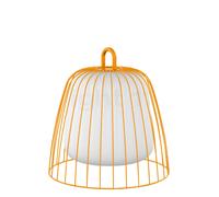 Wever & Ducré Costa, lámpara recargable LED, Cage - amarillo