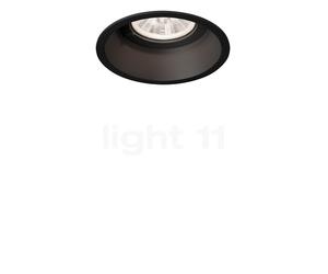 Wever & Ducré Deep 1.0, foco empotrable LED, negro - dim to warm - 38°