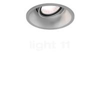 Wever & Ducré Deep Adjust 1.0, foco empotrable LED, plateado - dim to warm - 38°