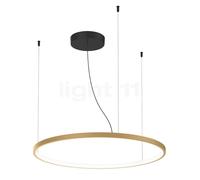 Wever & Ducré Kujo 3.0, lámpara de suspensión LED, champán