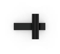 Wever & Ducré Lighting WEVER & DUCRÉ Aplique de pared LED Ceno 2.0 negro, 2 luces, 2700 K