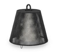 Wever & Ducré Lighting WEVER & DUCRÉ pantalla Costa 1.0, negro, cuerda, Ø 39 cm