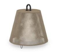 Wever & Ducré Lighting WEVER & DUCRÉ pantalla Costa 1.0, Sander, cuerda, Ø 39 cm