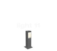 Wever & Ducré Linus 3.0, sobremuro LED, antracita - 15 cm
