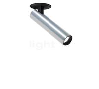 Wever & Ducré Match 1.0, foco parcialmente empotrado LED, negro/aluminio - 3.000 k