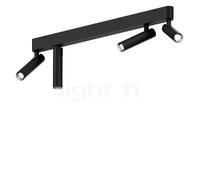 Wever & Ducré Match 4.0, lámpara de techo LED, negro mate - 2.700 K