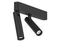 Wever & Ducré Match Surface 2.0, foco LED, negro - 2.700 K